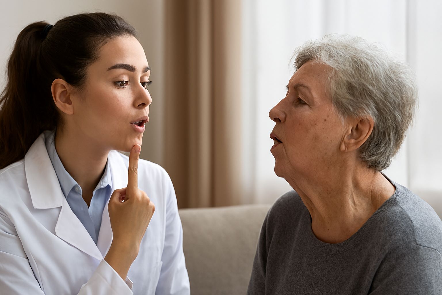 گفتاردرمانی پس از سکته‌ی مغزی